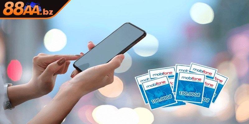 Nạp tiền vào tài khoản tại 88A bằng thẻ cào điện thoại